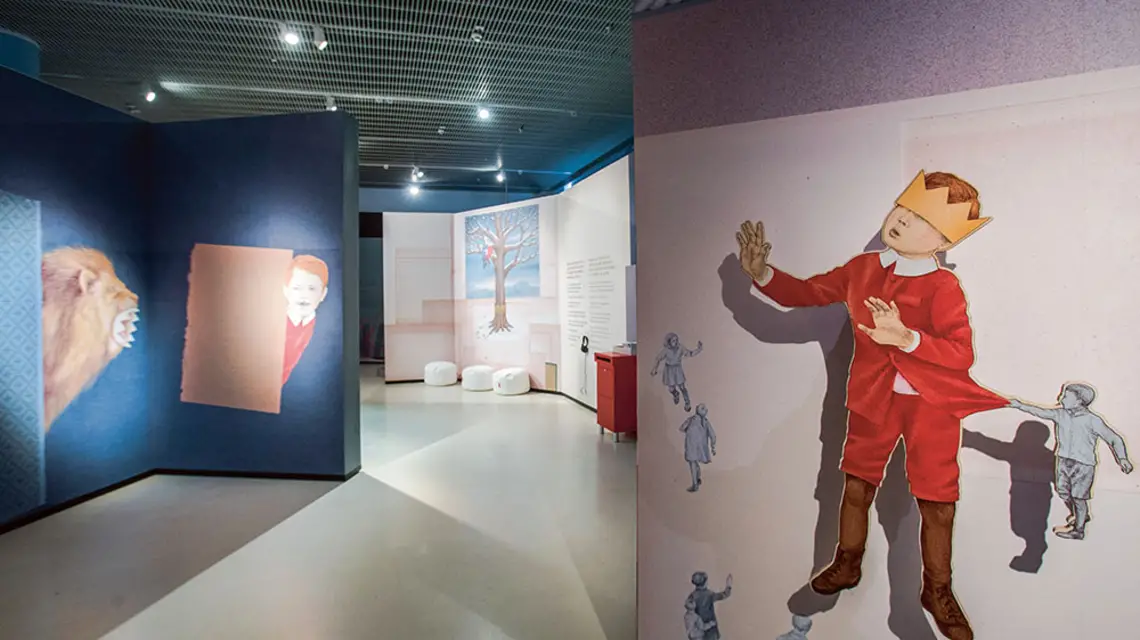 Wystawa „W Polsce króla Maciusia” z ilustracjami Iwony Chmielewskiej / IWONA CHMIELEWSKA / MUZEUM POLIN
