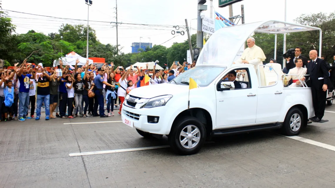 Franciszek na Filipinach
