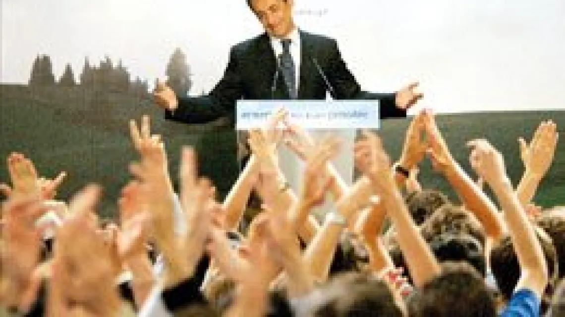 Nicolas Sarkozy.Fot. AP/Agencja Gazeta / 