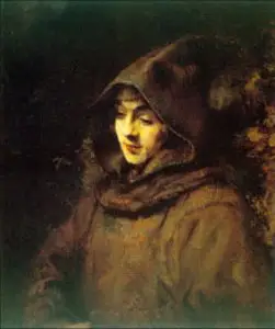 "Tytus w habicie franciszkańskim", 1660m Amsterdam / 
