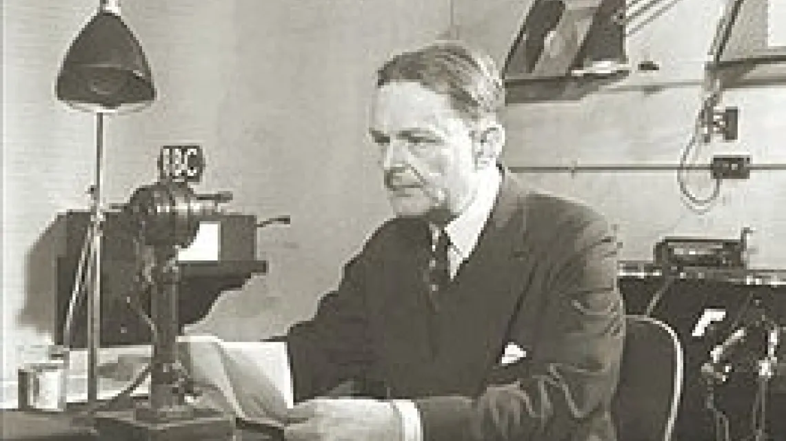 Inauguracja Sekcji Polskiej BBC, 7 IX 1939 r., mówi ambasador RP w Londynie, Edward Raczyński / 