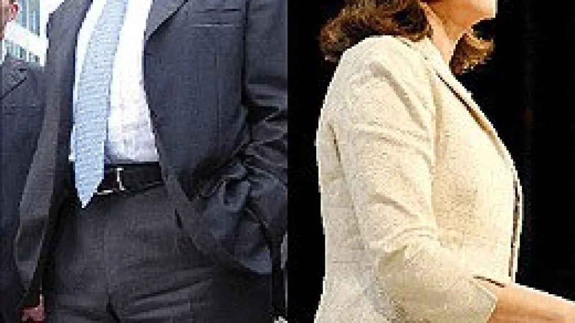 Nicolas Sarkozy i Segolene Royal /fot. C. Grebert/M.L.Nguyen (CC) / 