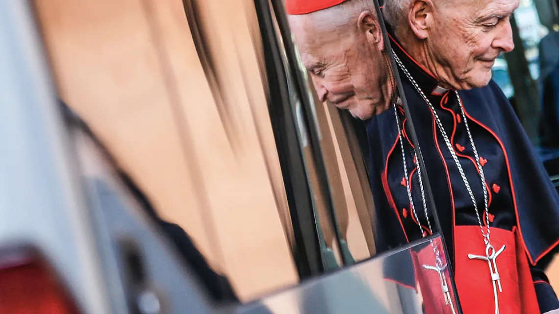 Kardynał Theodore McCarrick na spotkaniu w Watykanie, marzec 2013 r. / MAX ROSSI / REUTERS / FORUM