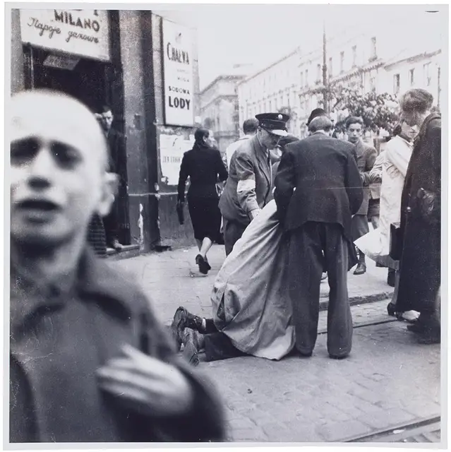 Na ul. Karmelickiej, 19.09.1941 / HEINRICH JÖST. ZE ZBIORÓW ŻYDOWSKIEGO INSTYTUTU HISTORYCZNEGO