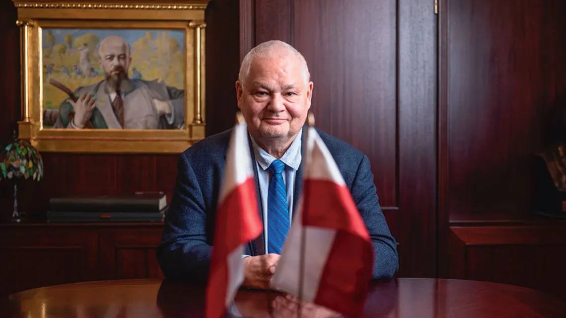 Prezes NBP Adam Glapiński. Warszawa, 25 listopada 2021 r. / FILIP BŁAŻEJOWSKI / GAZETA POLSKA / FORUM