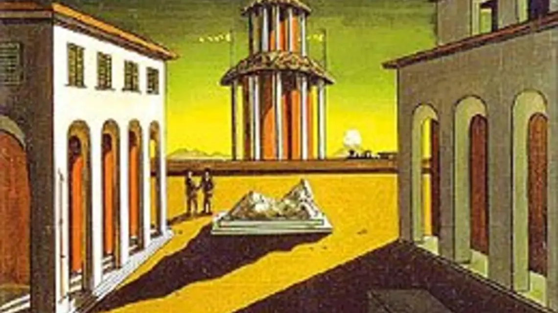 Giorgio de Chirico, "Piazza d'Italia", 1913 / 