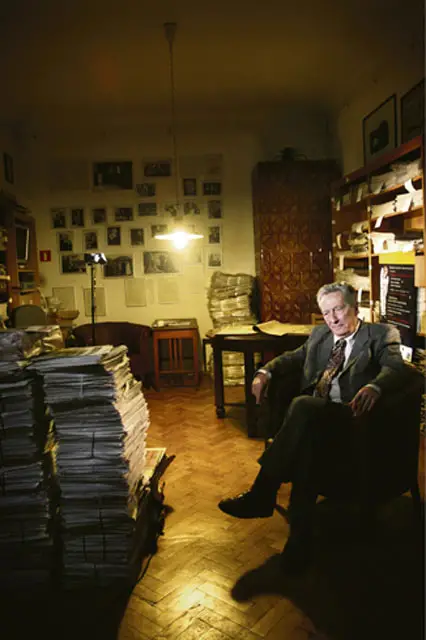 Krzysztof Kozłowski w redakcji „TP”, listopad 2007 r. /fot. Grażyna Makara / TP / 