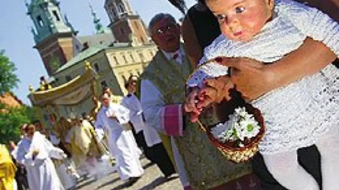 Krakowska procesja Bożego Ciała /fot. P. Ulatowski - visavis.pl / 