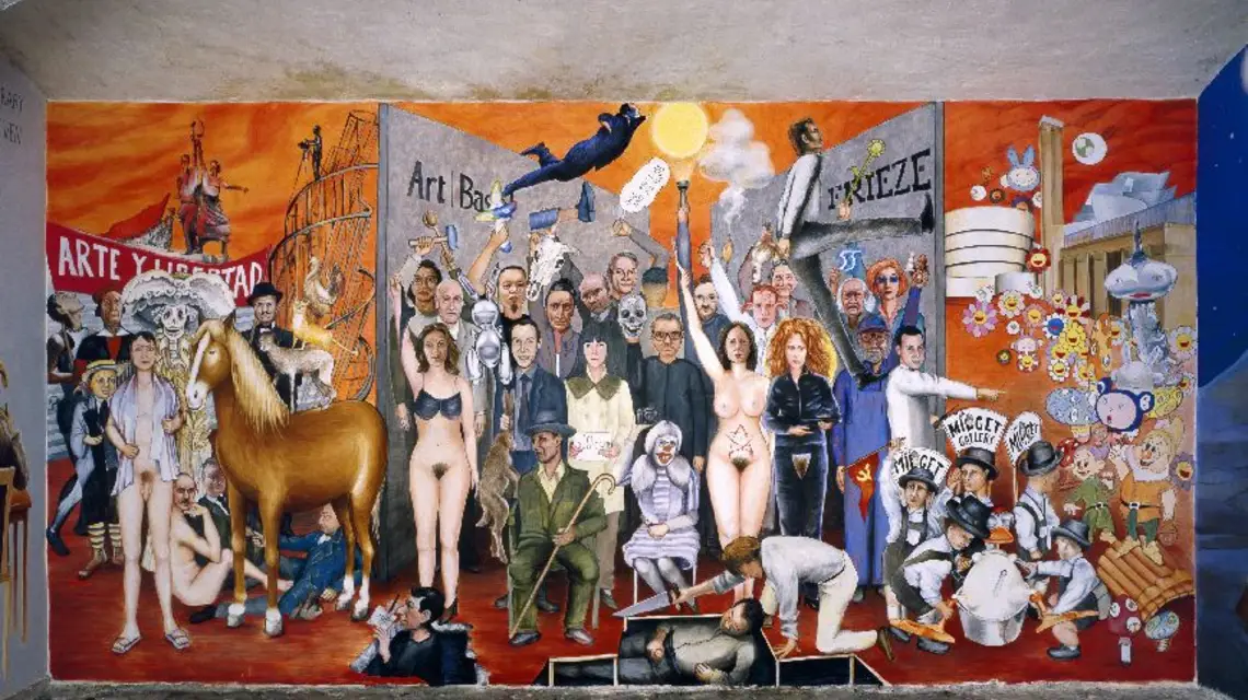 Katarzyna Kozyra, „1st Midget Gallery” (2008): Artystce na chwilę udało się usunąć jeszcze jedną ścianę / fot. E. Białkowska, Zachęta / 