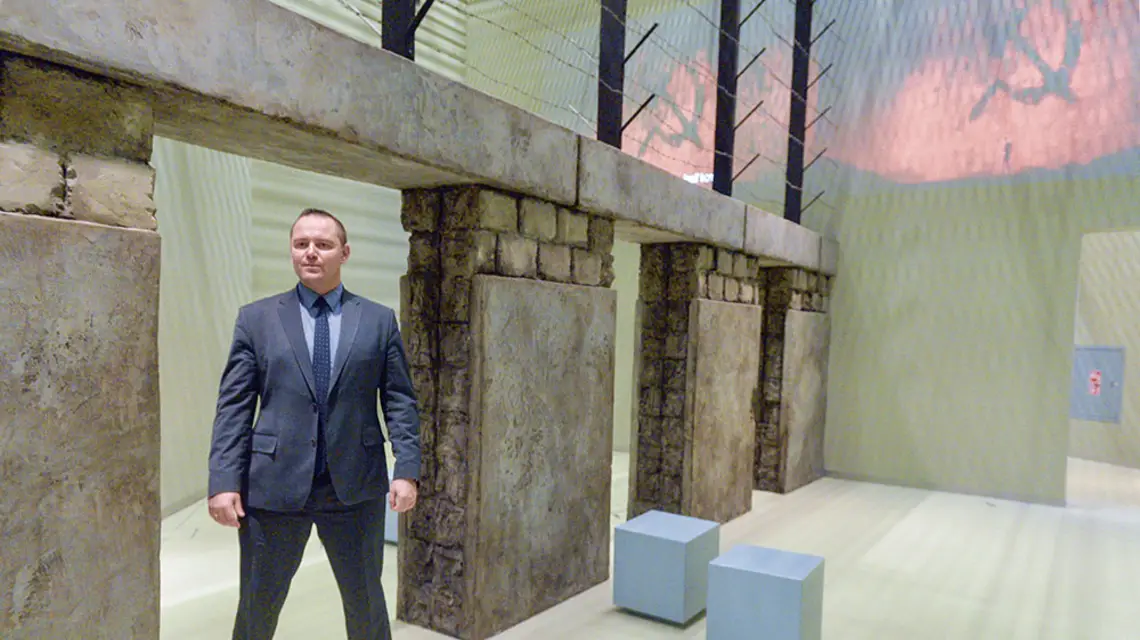 Dr Karol Nawrocki, dyrektor Muzeum II Wojny Światowej. Gdańsk, październik 2017 r. / ŁUKASZ DEJNAROWICZ / FORUM