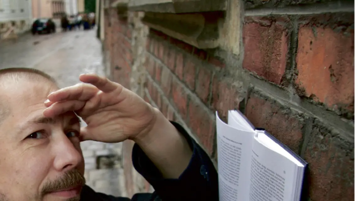 Przemysław Czapliński, Kraków, 2009 r. / fot. Danuta Węgiel / 
