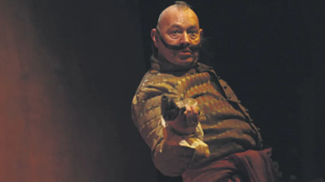 Zbigniew Ruciński w spektaklu „Starosta Kaniowski” (reż. Maria Spiss), Stary Teatr, 2009 r. / fot. Tomasz Żurek / 