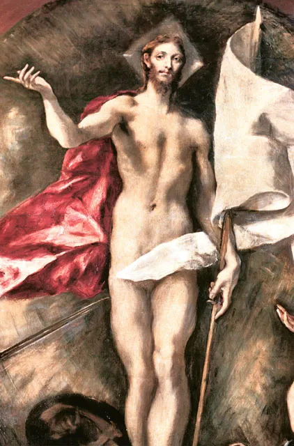 El Greco, Zmartwychwstanie (fragment) / 