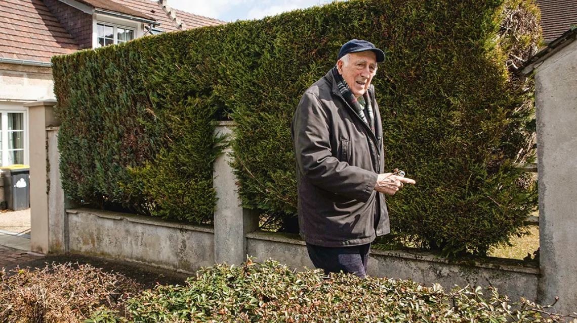 Jean Vanier, założyciel stowarzyszenia Arka. Francja, Trosly, 9 kwietnia 2013 r. / BETRAND DESPREZ / EAST NEWS