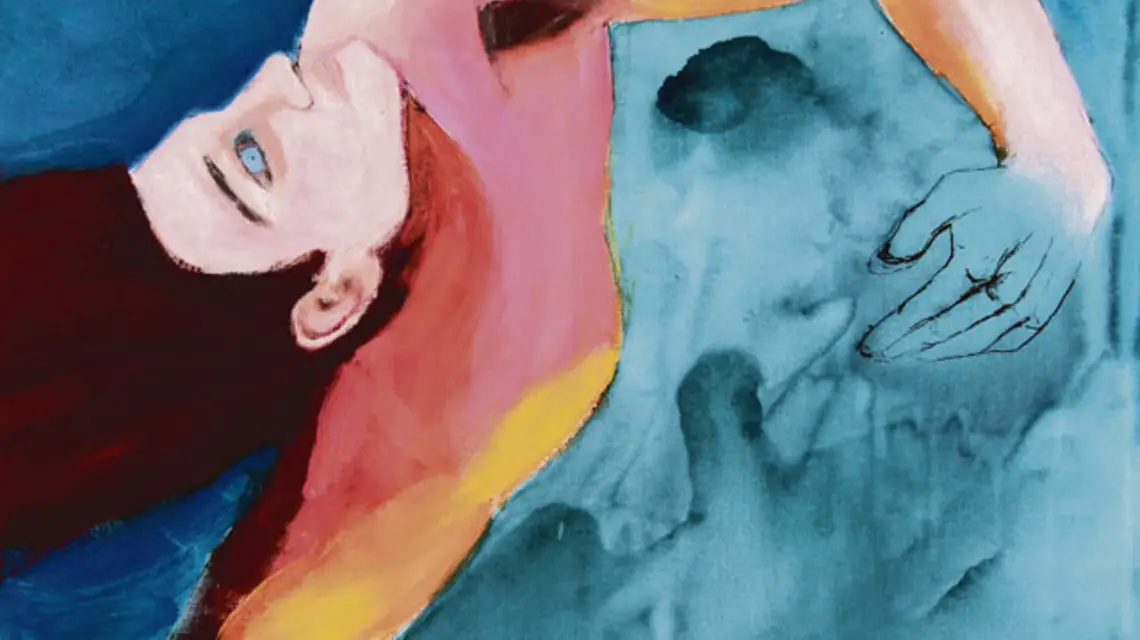 Julia Lesiak-Paleta, "Śniłem o oceanie", olej i tusz na płótnie, 2009, www.julialesiakpaleta.com / 