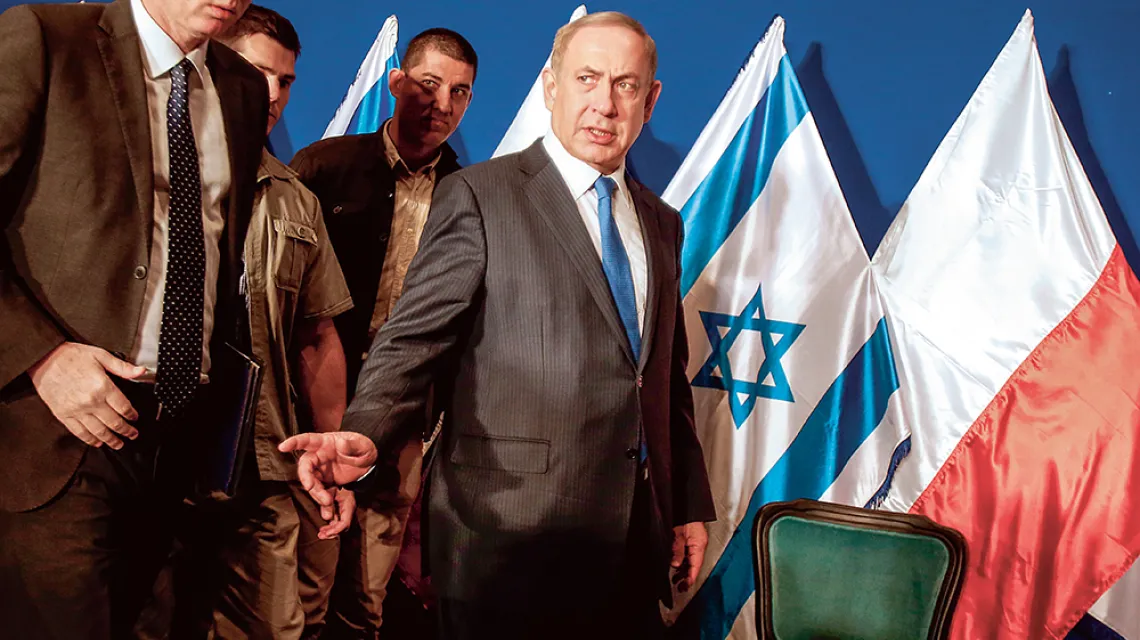 Premier Izraela Benjamin Netanjahu, Jerozolima, wrzesień 2016 r. / GIL COHEN-MAGEN / AFP / EAST NEWS