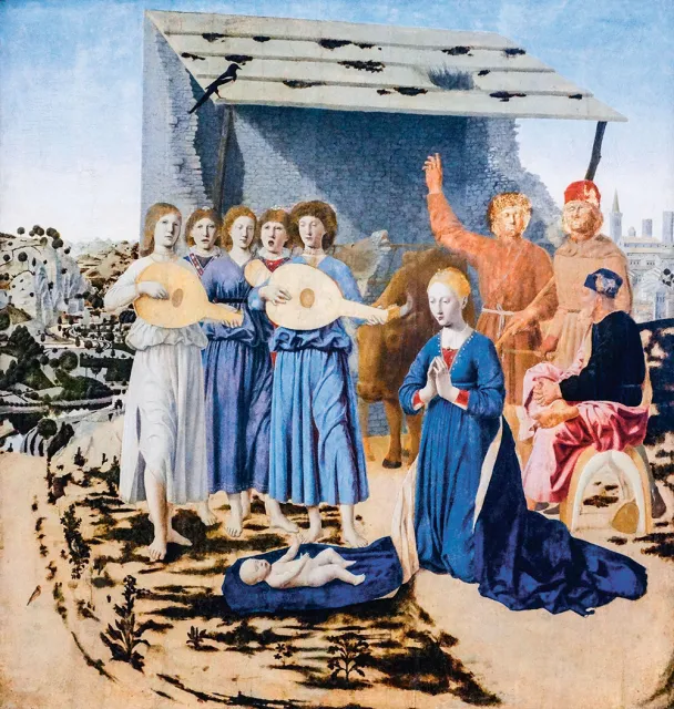 Piero della Francesca „Narodziny”, 1470-1475 r. / GETTY IMAGES
