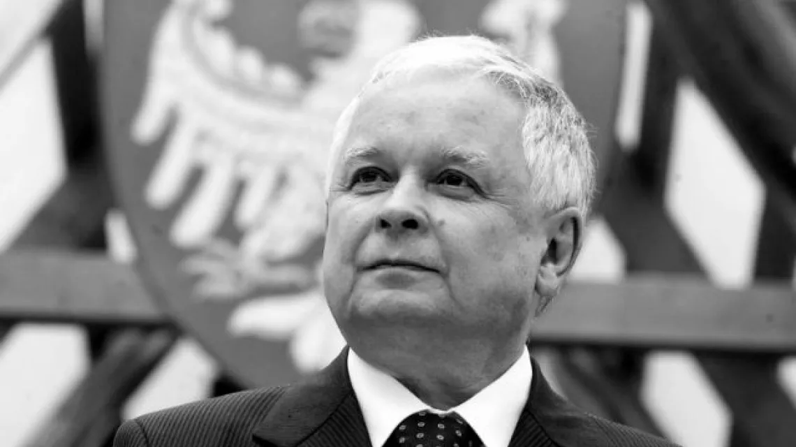 Prezydent Lech Kaczyński / fot. www.prezydent.pl / 