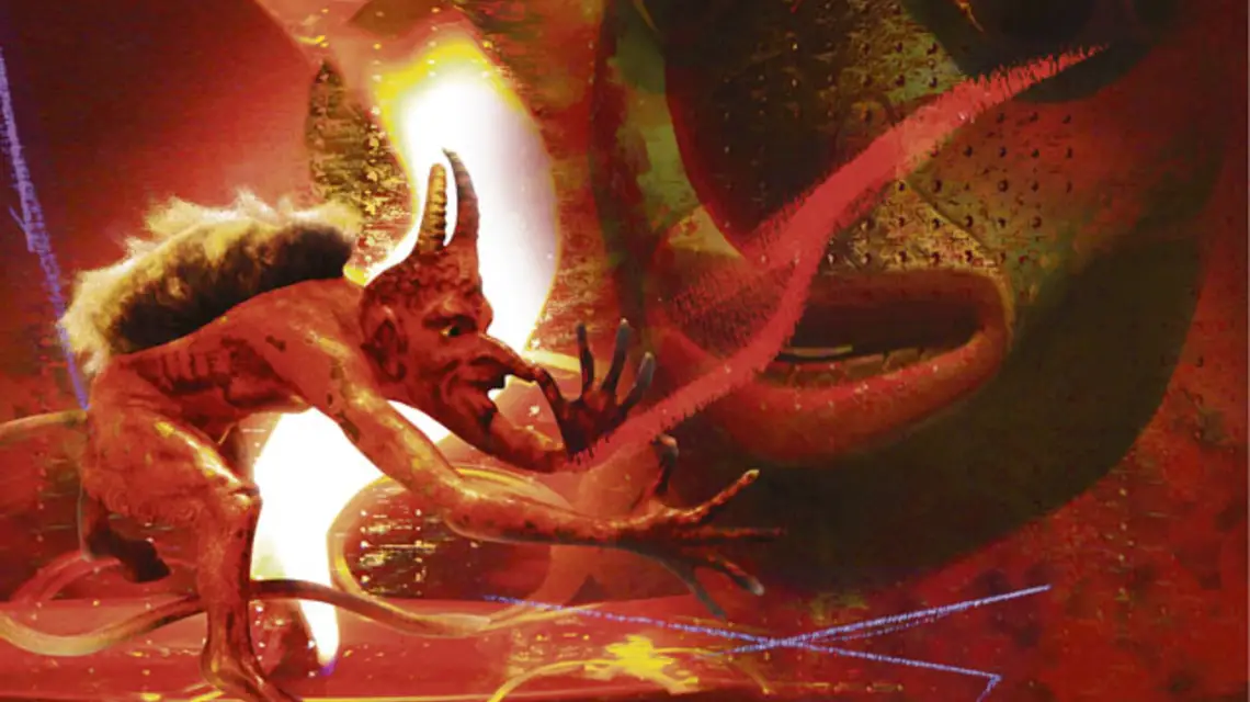 Bluźnierstwo / rys. Andrzej Dudziński / 