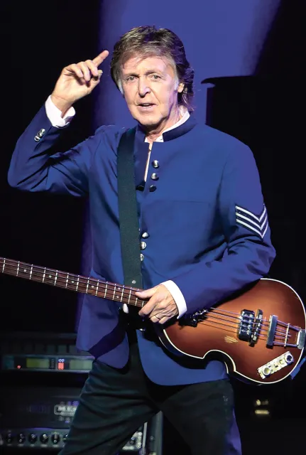 Paul McCartney podczas koncertu w Miami, lipiec 2017 r. / ALEXANDER TAMARGO WIREIMAGE / GETTY IMAGES