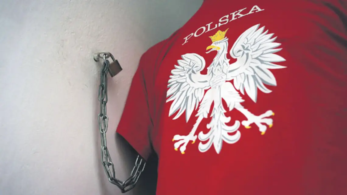 Manekin sklepowy przy ul. Grodzkiej, Kraków, listopad 2007 r. / fot. Tomasz Wiech / Agencja Gazeta / 