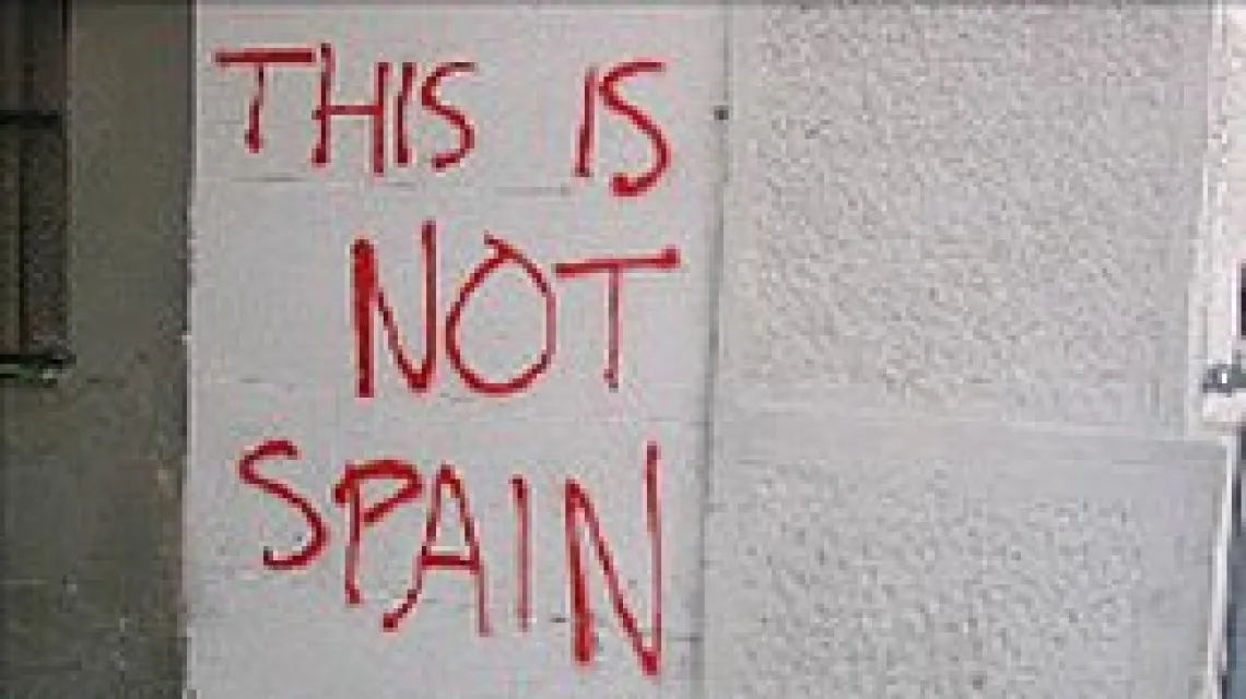 Graffiti w Barcelonie / fot. D. Zarzycka / 