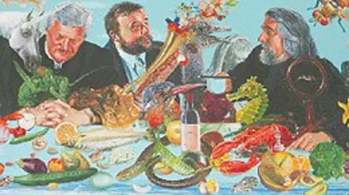 Maciej Świeszewski, "Ostatnia Wieczerza" (fragment) (fot.W.Jakubowski/KFP) / 