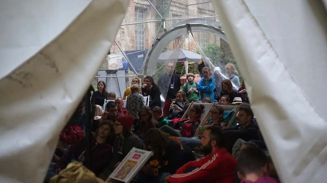 Slot Art Festival, Lubiąż niedaleko Wrocławia, lipiec 2019 r. / Fot. Katarzyna Mirczak / 