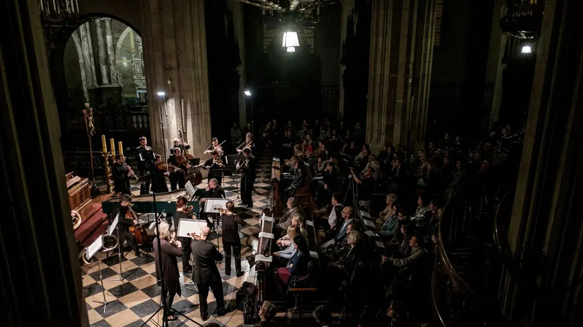 Koncert: Mozart i Salieri. Kościół ojców Dominikanów w Krakowie. Fot: Kamila Zarembska/TP / 