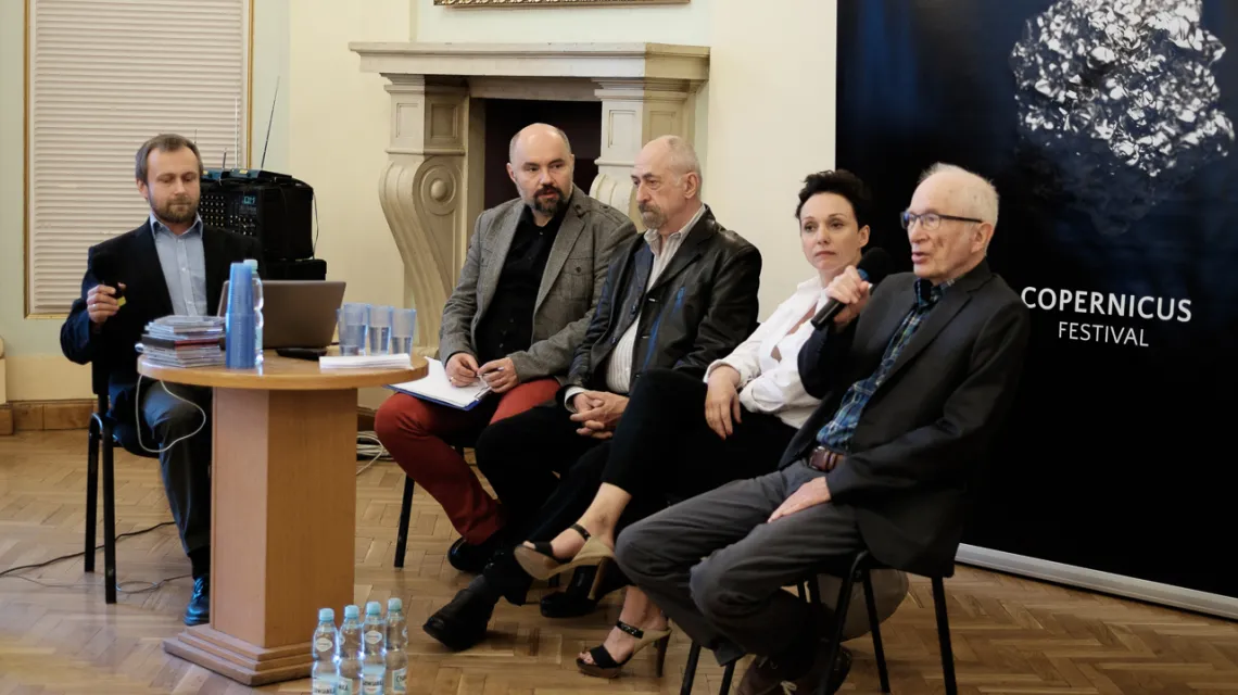 Debata Józef Hofmann - ręka geniusza. Festiwal Kopernika, Kraków, 18 maja 2015 r. / / fot. Kamila Zarembska / TP