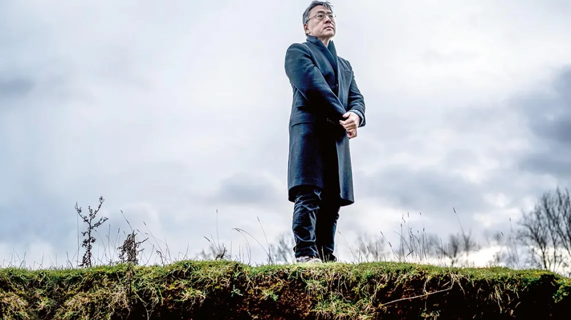 Kazuo Ishiguro,  Chipping Campden,  Wielka Brytania /  / ANDREW TESTA / PANOS PICTURES / FORUM
