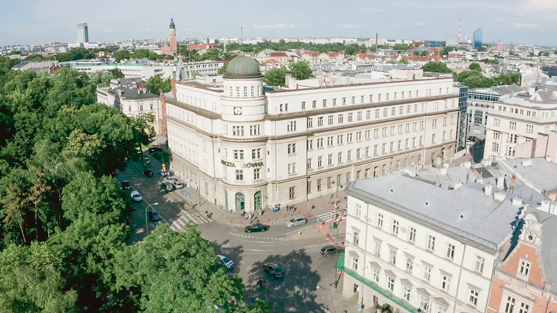 Poczta Główna w Krakowie w kadrze z filmu „Bądźmy w kontakcie!” / MATERIAŁY PRASOWE MIK
