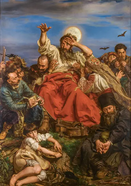 Jan Matejko, Wernyhora, 1883–1884 r. / PRACOWNIA FOTOGRAFICZNA MNK