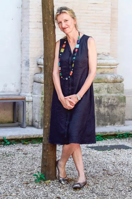 Elizabeth Strout  podczas 9. Międzynarodowego Festiwalu Literatury w Rzymie, czerwiec 2010 r. / ALESSIA PARADISI / PAP