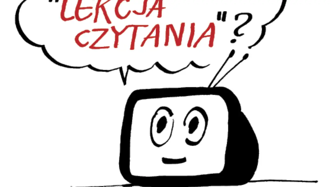 Lekcje czytania /rys. Marcin Wicha / 