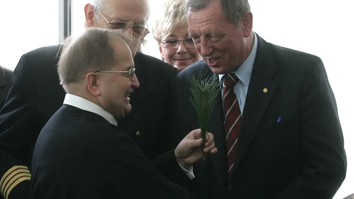 O. Tadeusz Rydzyk i minister Jan Szyszko. Rok 2009. Fot: STEFAN MASZEWSKI/REPORTER / 