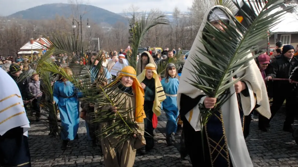 Misterium Męki Pańskiej w Kalwarii Zebrzydowskiej, 01.04.2012 r. / Fot. MAREK LASYK/REPORTER