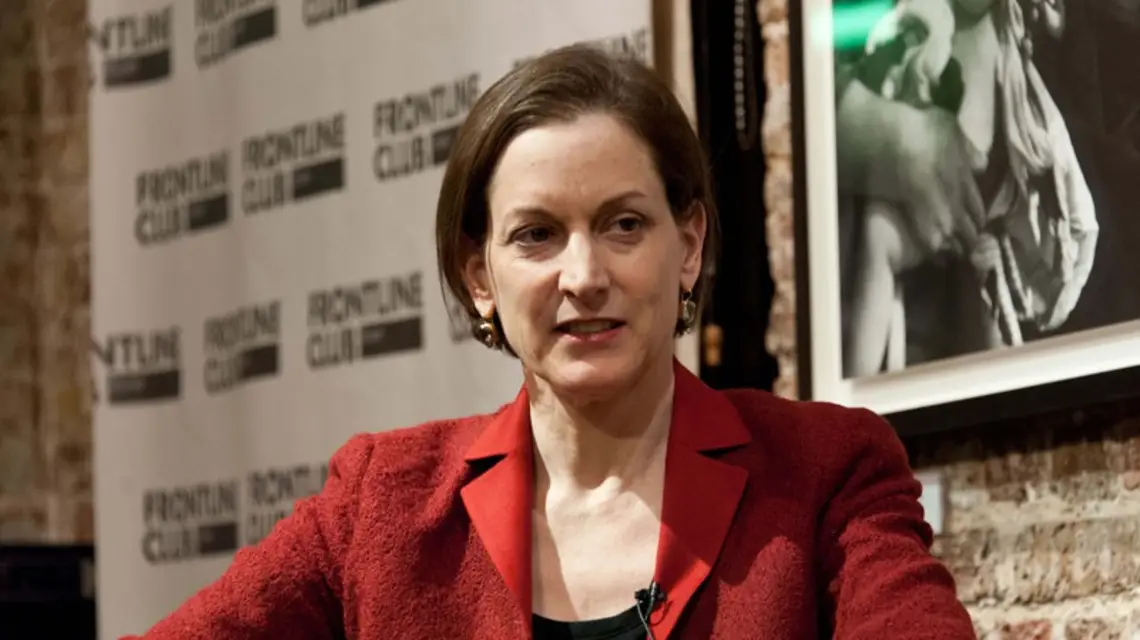 Anne Applebaum, Londyn 2013 r. / / Fot. Nils Jorgensen / i-Images / Polaris