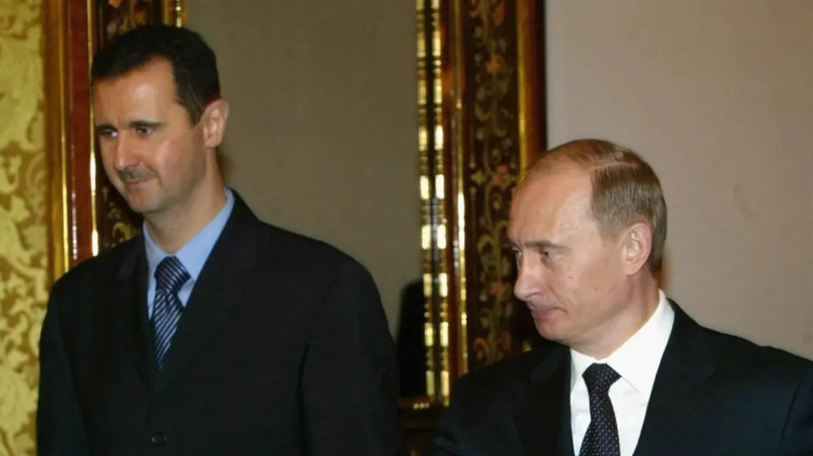 Baszszar al-Asad i Władimir Putin. Fot: Salah Malkawi/Getty Images/AFP/EAST NEWS / 
