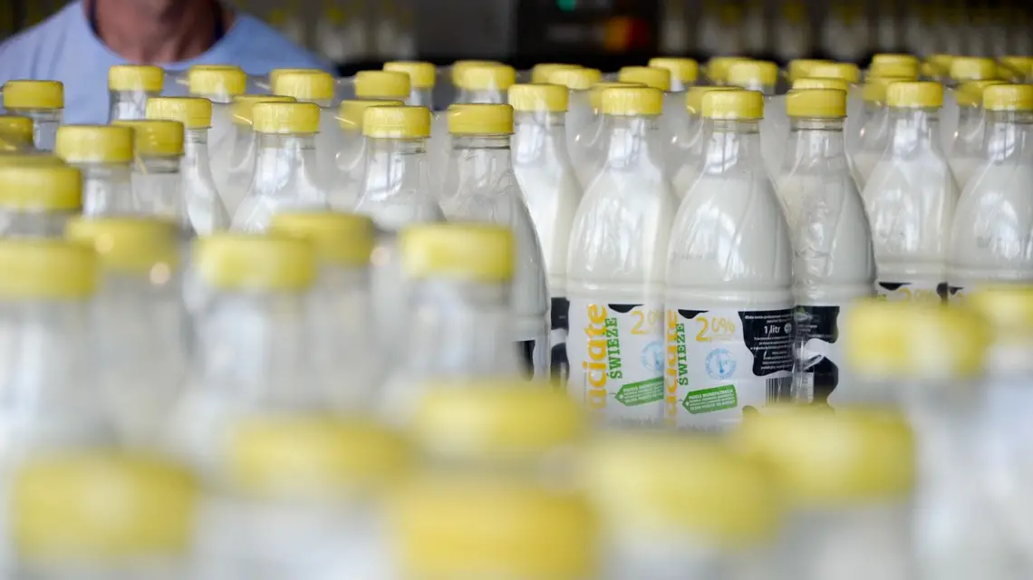 Mlekpol otwiera w Bydgoszczy nowoczesną halę produkcyjną, maj 2014 r. / / FOT. Lukasz Piecyk/REPORTER