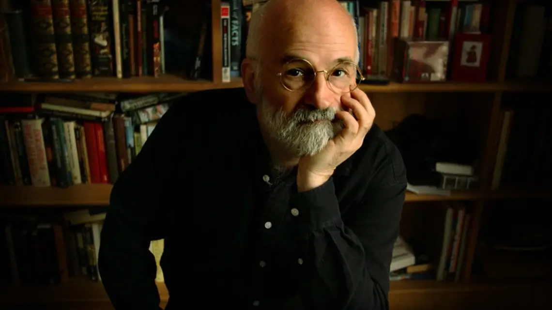 Terry Pratchett / fot. Tom Pilston / The Independent / REX / EAST NEWS / 