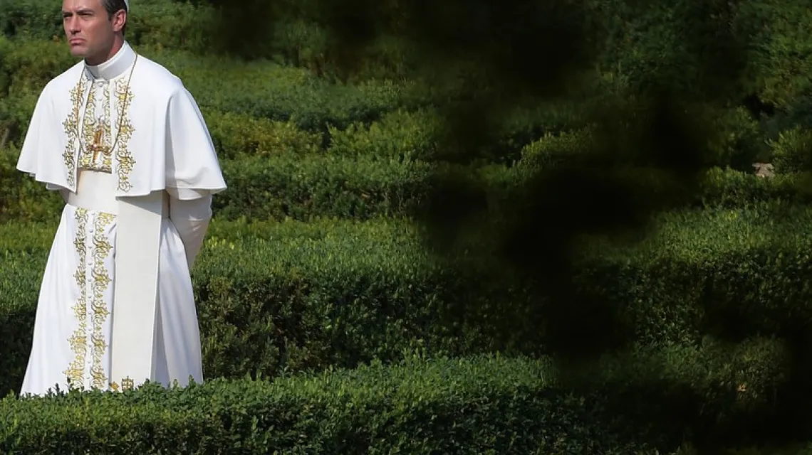 Kadr z serialu "Młody papież". Fot: NO CREDIT/EAST NEWS / 