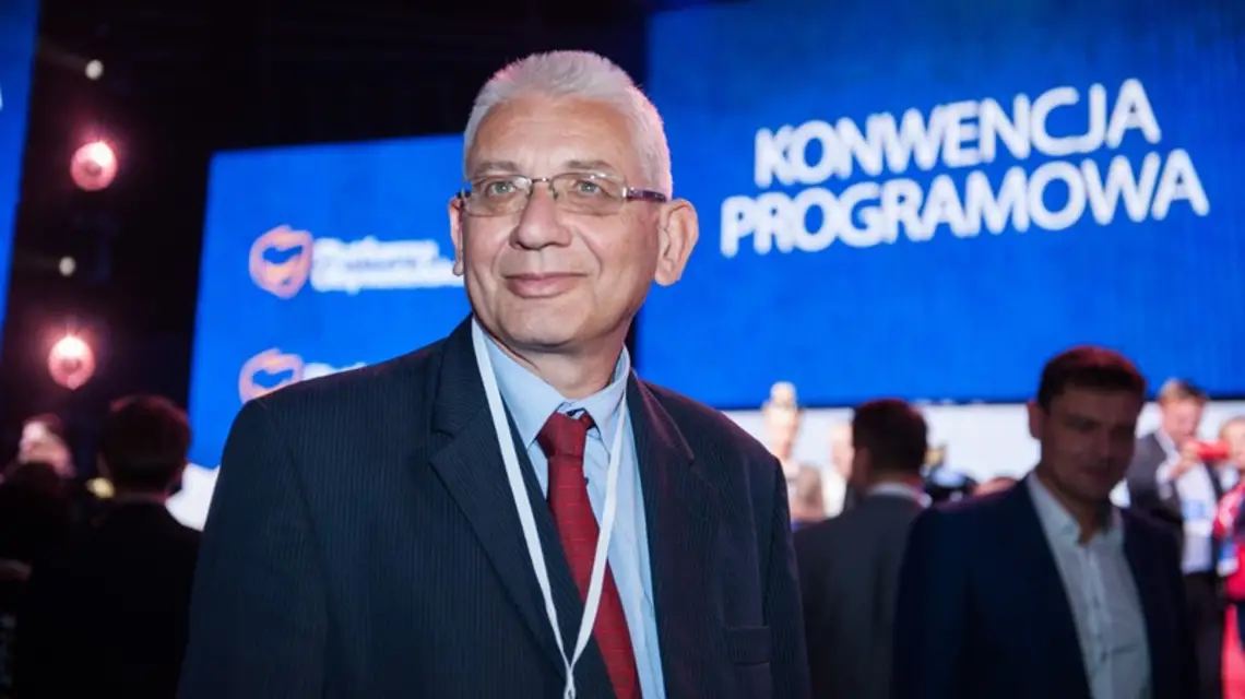 Ludwik Dorn na konwencji programowej Platformy Obywatelskiej. Poznań, 12.09.2015 r. / / Fot.. Pawel F. Matysiak/REPORTER