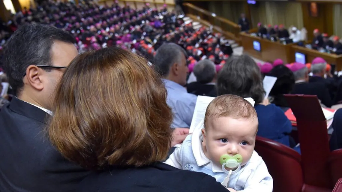 Rozpoczęcie obrad Synodu o rodzinie. Fot: AP/FOTOLINK/EastNews / 