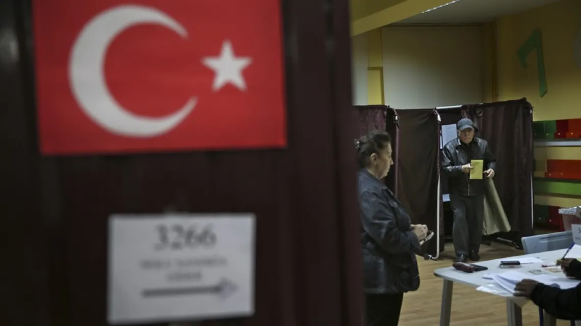 Wybory w Turcji. Stambuł, 01.11.2015 r. / Fot. / AP Photo/Hussein Malla