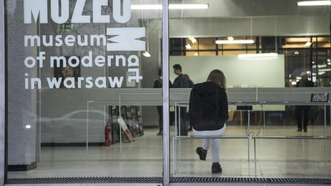 Muzeum Sztuki Nowoczesnej, Warszawa, 02.03.2016 r. / /  Fot. Maciej Luczniewski/REPORTER/EASTNEWS