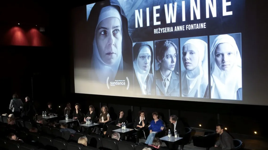 Konferencja prasowa filmu "Niewinne". Warszawa, 08.03.2016 r. /  / Fot. Adam Jankowski/REPORTER