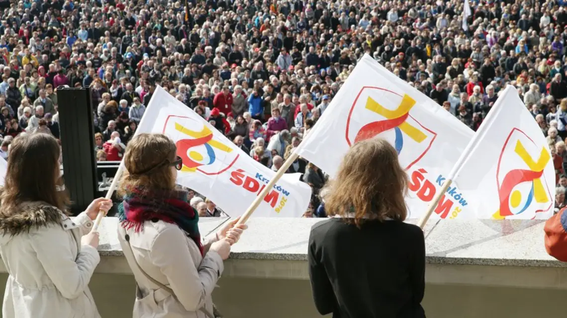 Święto Miłosierdzia Bożego w Krakowie. Fot: Damian Klamka/EASTNEWS / 
