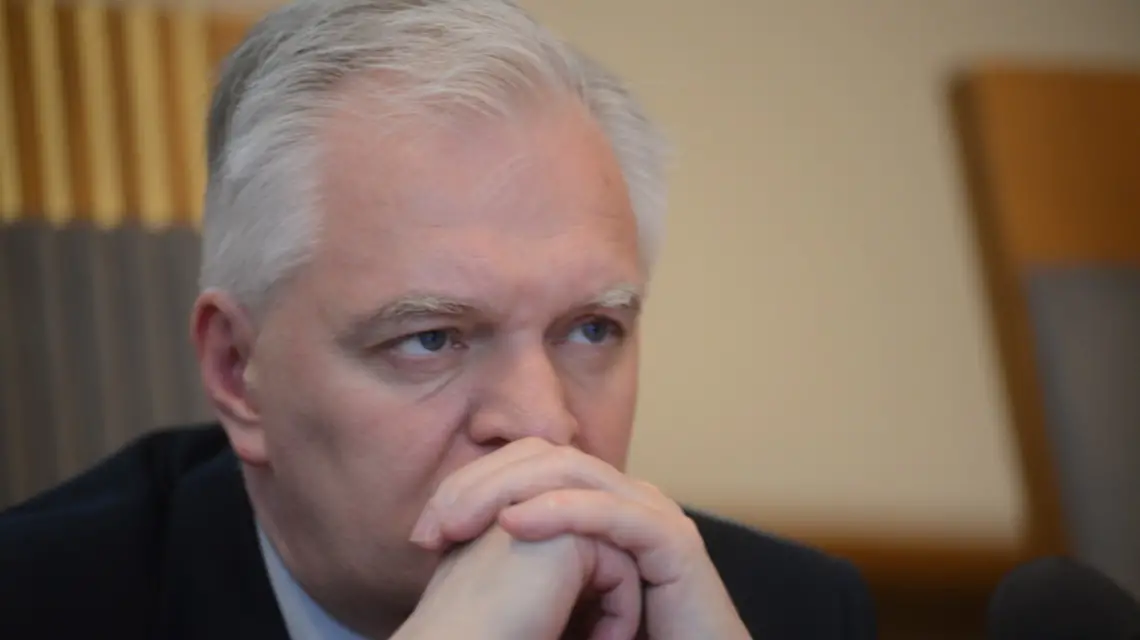 Wicepremier i minister nauki i szkolnictwa wyższego Jarosław Gowin / / fot. East News