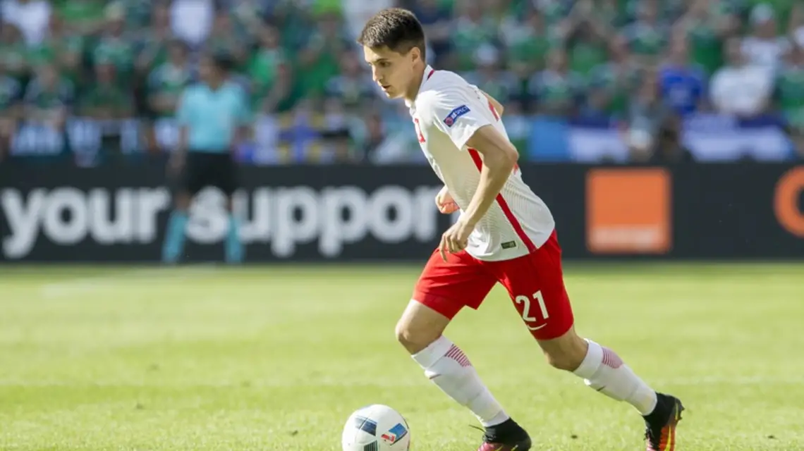 Bartosz Kapustka. Fot: Andrzej Iwanczuk/REPORTER / 